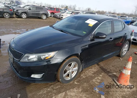 2015 Kia Optima Lx z USA, uszkodzony, nr VIN 5XXGM4A78FG463890
